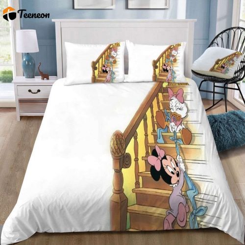 Customized Disney Mickey Mouse 3D Duvet Bedding Set – Personalize Your Bedroom