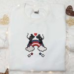 Disney Mouse Happy 4th of July Embroidered Shirt: Celebrate National Day with the B Gift for Men Women Patriotic Gift