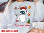 Magical Disney Wall-E and Eve Christmas Costume Shirt – Unleash Festive Fun!