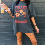 Drake Champagne Papi Vintage T-Shirt: 90s Style Icon with a Unique Twist!