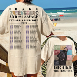 2023 Drake It’s All A Blur Tour Eras Shirt: Stylish Limited Edition Merchandise