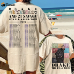 Drake 2023 Blur Tour Eras Shirt: Exclusive Merchandise for True Fans!