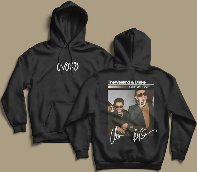 Exclusive Drake &Amp; The Weeknd Shirt: Stylish Music Merchandise For Fans