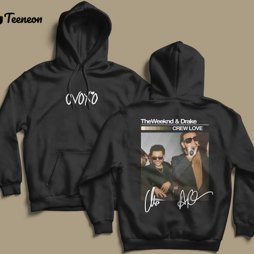 Exclusive Drake and The Weeknd Shirt: Stylish Collaboration for Music Lovers