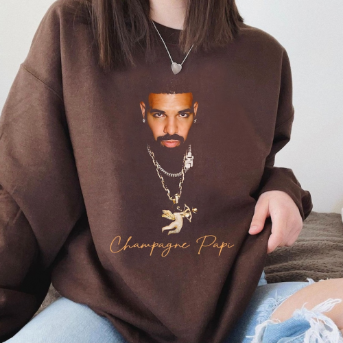 Dope 90s Bootleg Rap Shirt by Drake: Vintage Style for Hip-Hop Heads