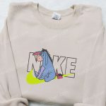 Eeyore x Nike Cartoon Embroidered Sweatshirt & Disney Characters T-shirt: Perfect Family Gift Ideas