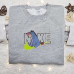 Eeyore x Nike Cartoon Embroidered Sweatshirt & Disney Characters T-shirt: Perfect Family Gift Ideas