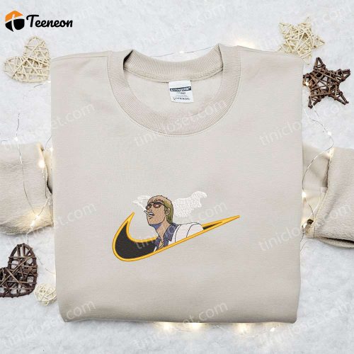 Eikichi Onizuka x Nike Anime Embroidered Shirt: Great Teacher Onizuka Inspired Nike Shirt