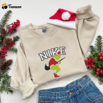 Grinch Embroidered Crewneck T-Shirt & Sweatshirt for Men and Women – Stylish and Cozy Apparel