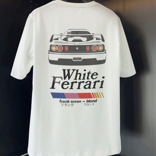 Vintage Ferrari Frank Ocean Shirt: Exclusive Collectible with Iconic Design