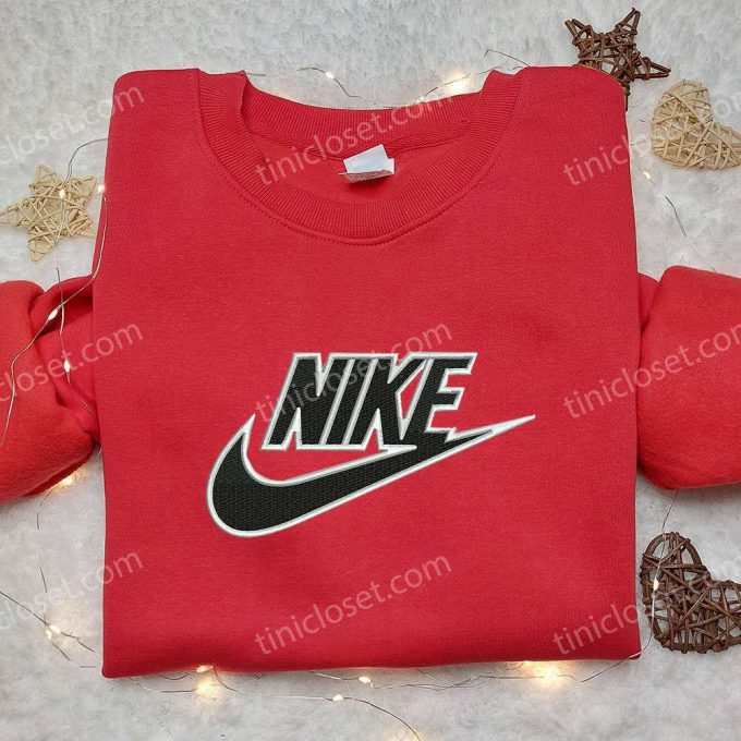 Personalized Nike Embroidered Shirt: Perfect Gift For Daughter Custom Fill D Gift For Men Women