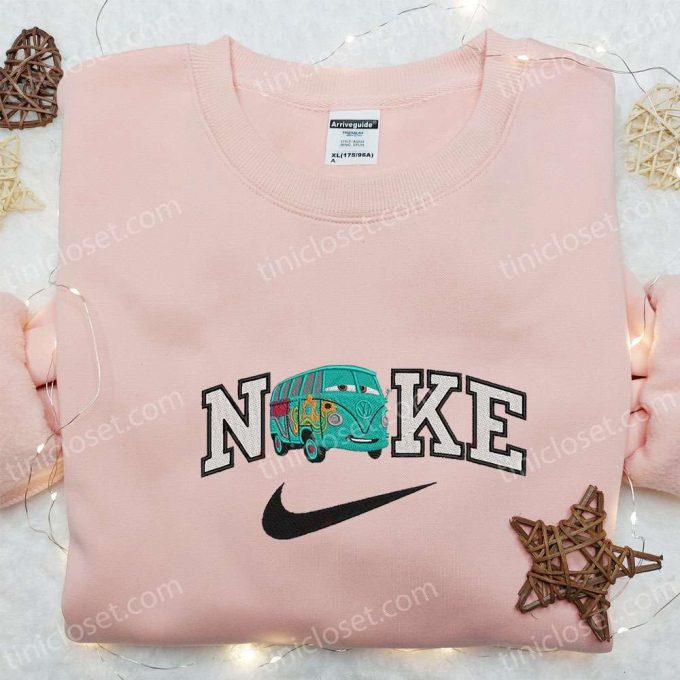 Disney Characters Embroidered Sweatshirt: Fillmore X Nike Cartoon Shirt – B Gift For Men Women Family Gift Ideas