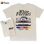 Frank Ocean BLOND WHITE FERRARI Shirt: Exclusive Design for Ultimate Fans