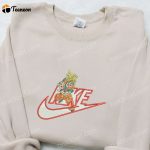 Goku Kameha x Nike Anime Embroidered Sweatshirt Dragon Ball Shirt B Gift for Men Women Family Gift Ideas