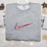 Exclusive Goku Super Saiyan Rosé x Nike Anime Embroidered Shirt – Dragon Ball & Custom Nike Collection