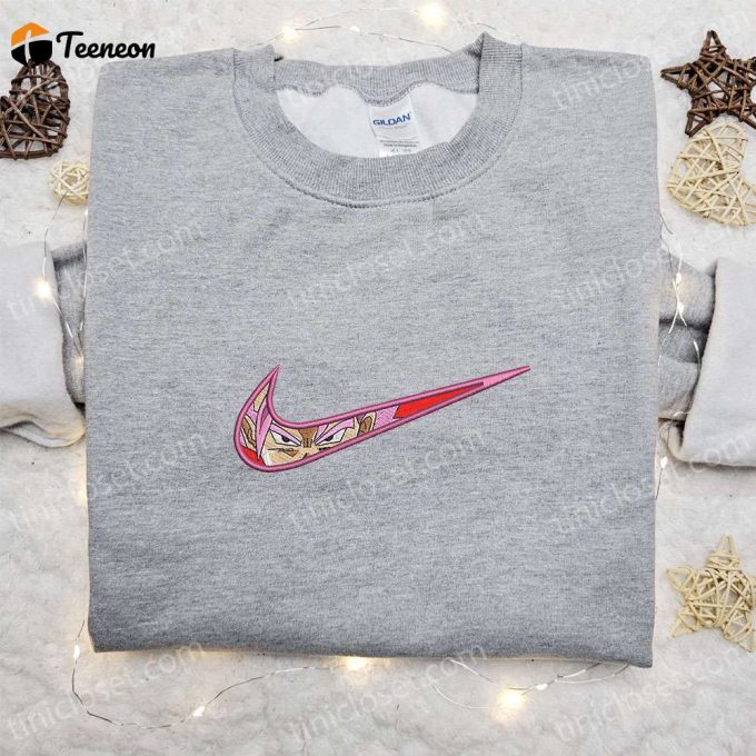 Exclusive Goku Super Saiyan Rosé X Nike Anime Embroidered Shirt – Dragon Ball &Amp;Amp; Custom Nike Collection