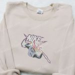 Goku Super Saiyan Rose x Nike Anime Tshirt: Dragon Ball Embroidered Shirt Nike-inspired D Gift for Men Women