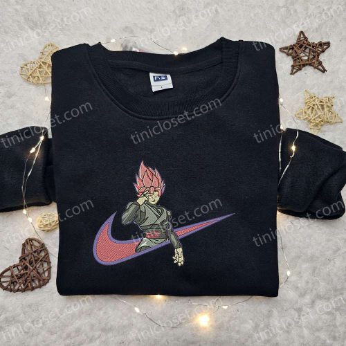 Get Stylish Goku Super Saiyan Rose Hoodie – Cool Anime Clothing & Perfect Family Gift!