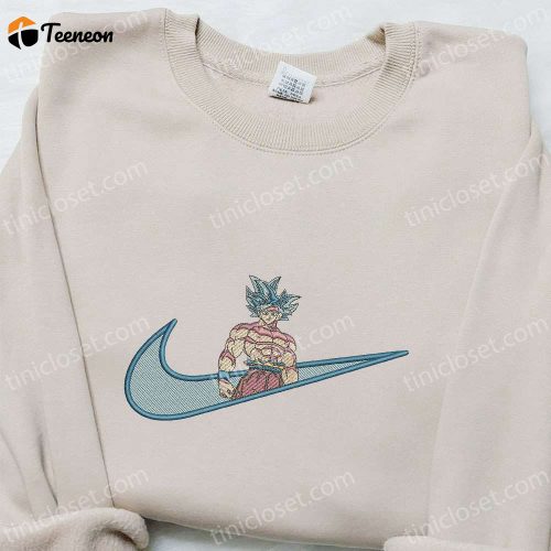 Shop Goku Ultra Instinct Anime x Swoosh Hoodie & Dragon Ball Shirt – Cool Anime Clothing