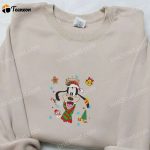 Magical Christmas Embroidered Shirt Hoodie & Sweatshirt – Goofy & Disney Characters for F Gift for Men Women Style