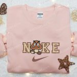 Nintendo x Nike: Goomba Cartoon Shirt Super Mario Hoodie & Custom Embroidered T-shirt