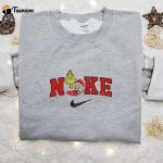 Grinch & Cindy Lou x Nike Christmas Sweatshirt: Embroidered Movie Merry Shirt B Gift for Men Women Gift Ideas