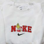 Grinch & Cindy Lou x Nike Christmas Sweatshirt: Embroidered Movie Merry Shirt B Gift for Men Women Gift Ideas