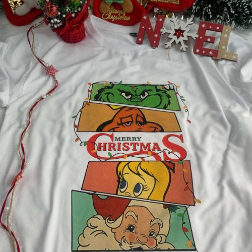 Get Festive with the Grinch and Friends Christmas Shirt – Perfect Holiday Attire!