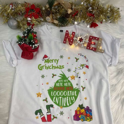 Spread Cheer with Grinch Merry Grinchmas Shirt – Festive & Stylish Holiday Apparel