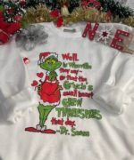 Get Festive with the Grinch: Small Heart Sweatshirt – Perfect for Holiday Season!