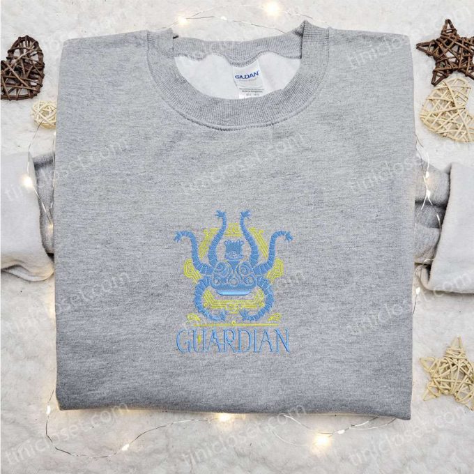 Guardian Zelda Sweatshirt: Embroidered Video Game Characters Hoodie Perfect Family Gifts