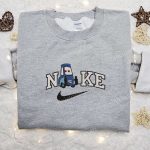 Embroidered Guido x Nike & Pixar Cars Sweatshirt and Shirt Collection: Nike Inspired Cartoon Style Apparel