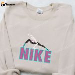 Marvel Comic Embroidered Shirt: Gwen Stacy x Nike Cartoon Sweatshirt – Unique Nike Inspired D Gift for Men Women