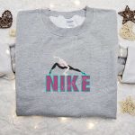 Marvel Comic Embroidered Shirt: Gwen Stacy x Nike Cartoon Sweatshirt – Unique Nike Inspired D Gift for Men Women