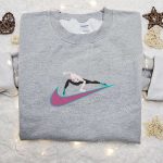 Gwen Stacy x Nike Swoosh & Marvel Cosmic Embroidered Shirts Nike Inspired D Gift for Men Women