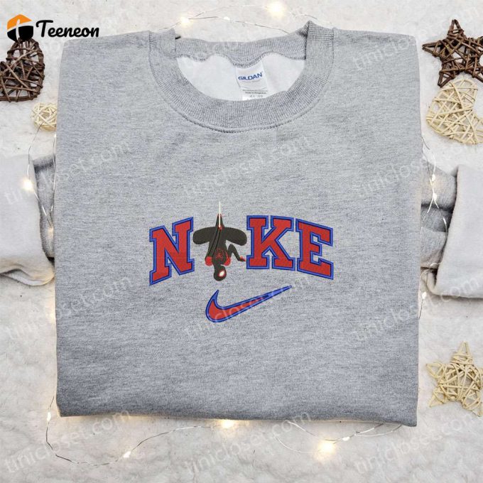 Gwen X Nike Movie Embroidered Sweatshirt Marvel Cinematic Universe Shirt – B Gift For Men Women Family Gift Ideas