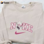 Gwen x Nike Movie Embroidered Sweatshirt & Marvel Comics T-Shirt: B Gift for Men Women Family Gift Ideas