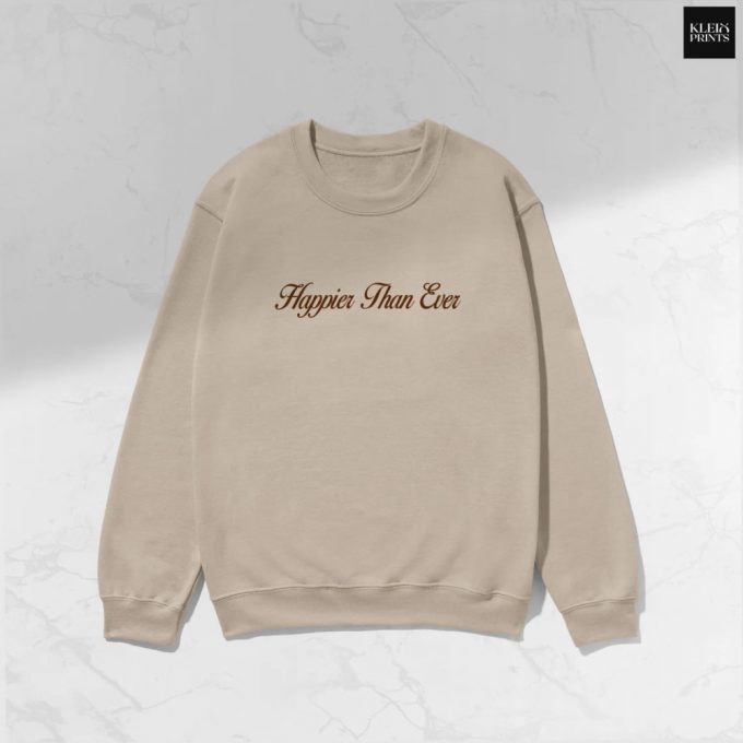 Happier Than Ever Billie Eilish Shirt: Elevate Your Style With This Iconic Merchandise