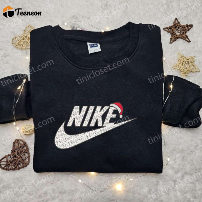 Shop Hat Xmas X Nike Shirt &Amp;Amp; Nike Inspired Hoodie – B Gift For Men Women Christmas Gift Ideas