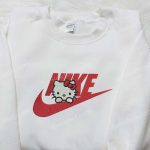 Hello Kitty x Nike Embroidered Shirt & Custom Sweatshirt: Cute Gifts for Her