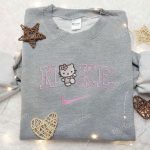 Hello Kitty x Nike Embroidered Shirt & Sweatshirt: Perfect Gifts for Daughter Nike Inspired D Gift for Men Women