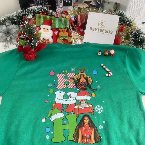 Spread Holiday Cheer with Santa Beyonce Christmas Shirt – Limited Edition Festive Apparel