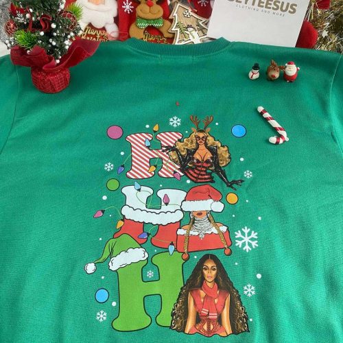 Spread Holiday Cheer with Santa Beyonce Christmas Shirt – Limited Edition Festive Apparel