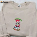 Shop the F Gift for Men Women I’ll Have A Bluey Christmas Embroidered Sweatshirt & Merry Shirt – Perfect Christmas Day Gift Ideas!