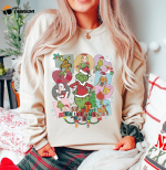 In My Grinchmas Eras Shirt: Embrace the Festive Spirit with this Fun and Stylish Clothing Option!