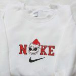 Jack Head Xmas Hat x Nike Embroidered Sweatshirt: Merry Christmas Shirt B Gift for Men Women Gift Ideas