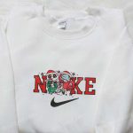 Jack Sally Oogie Boogie x Nike Embroidered Sweatshirt: Movie Merry Christmas Shirt Top Gift Ideas