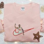 Get Stylish with Jimmy Butler x Swoosh NBA Sport Embroidered Sweatshirt – Nike Inspired Celebrity Shirt