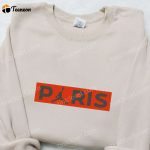 Jordan Paris x Nike Embroidered Shirt: B Gift for Men Women Nike-Inspired T-shirt & Gift Idea for Family