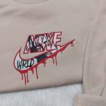 Juice Wrld Nike Embroidered Sweatshirt & Hoodie: Celebrity Logo Shirt